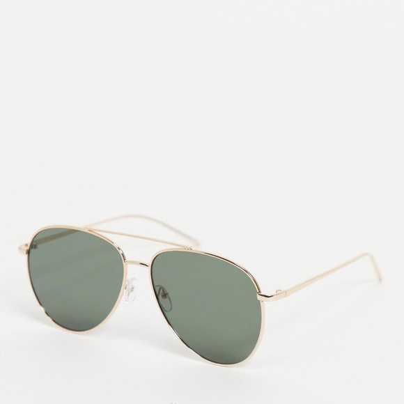 ASOS design metal aviator sunglasses - Picture 1 of 4